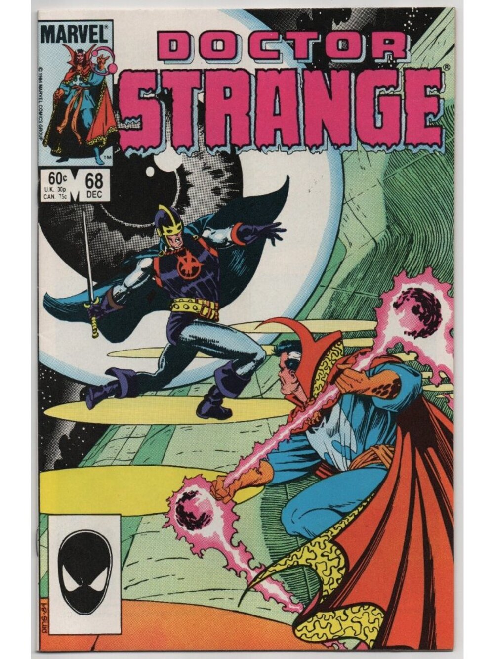 Doctor Strange 68 Marvel Comics 1984 FN/VF 7.0 Black Knight Umar